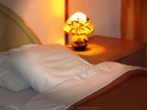 Postel nebo postele na pokoji v ubytování Hotel Lito