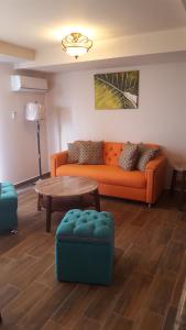 Posezení v ubytování Apartamentos EcoVivienda