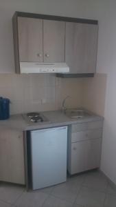 A kitchen or kitchenette at Iliovasilema VILLAGE