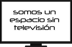 un monitor con le parole somos un peso sin TV di Hotel Eigón a Posada de Valdeón