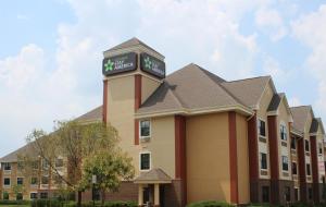 a building with a clock tower on top of it at Extended Stay America Suites - Washington, DC - Chantilly - Dulles South in Chantilly