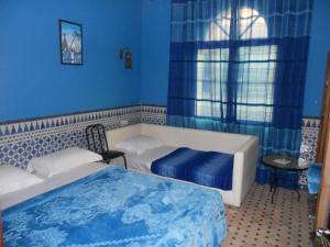 Posezení v ubytování Riad Passiflora