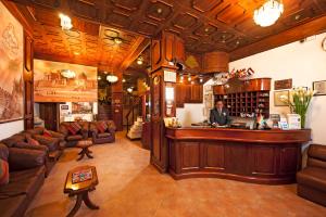 Posezení v ubytování Hotel Mabey Cusco
