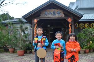 入住青山农场民宿的客人