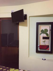 TV o dispositivi per l'intrattenimento presso Posada Quinta Alejandra