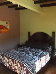 Letto o letti in una camera di Posada Quinta Alejandra