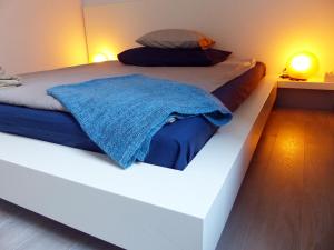 Posteľ alebo postele v izbe v ubytovaní Apartment 43
