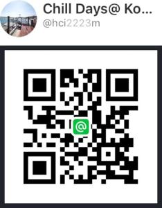 a screenshot of a qr code on a cell phone at Chill Days @ Koh Larn in Ko Larn
