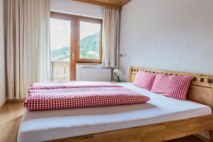 Postel nebo postele na pokoji v ubytování Haus Silberberg