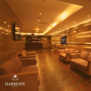 Posezení v ubytování Harmony Hotel