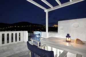 Balkón nebo terasa v ubytování Aegean Sea Villas