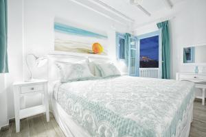 Postel nebo postele na pokoji v ubytování Aegean Sea Villas