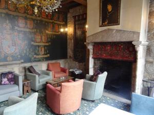 Posezení v ubytování Hotel Duc De Bourgogne