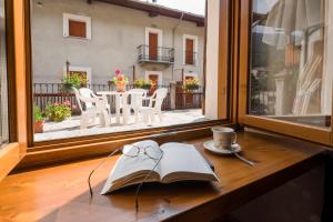 Patio nebo venkovní prostory v ubytování B&B Il Bucaneve