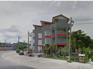 Budova, kde se aparthotel nachází