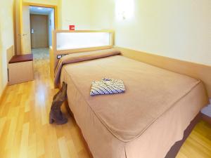 Katil atau katil-katil dalam bilik di Hotel Condes de Haro
