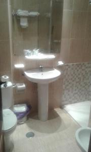 Koupelna v ubytování Hotel Casa Aurelia