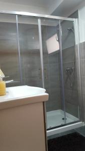 Kúpeľňa v ubytovaní apartmani mihaljević