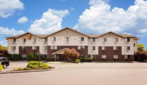 a hotel with a car parked in front of it at Spark by Hilton Carlisle South in Carlisle