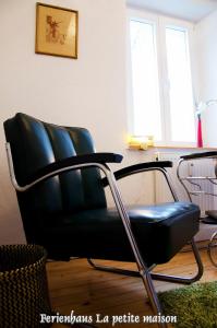 Posezení v ubytování Lehmgefühl, Design Vier, La Petite Maison