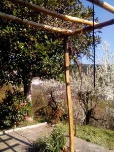 Vonkajšia záhrada v ubytovaní Nightingale Cottage Pelion