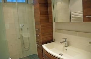 Łazienka w obiekcie Stubai Apartment Telfes