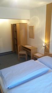Postel nebo postele na pokoji v ubytování Haus Mary