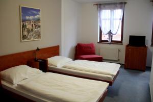 Posteľ alebo postele v izbe v ubytovaní Hotel Iberia