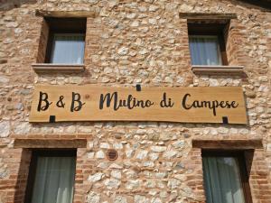 Certifikát, hodnocení, plakát nebo jiný dokument vystavený v ubytování B&B Mulino di Campese
