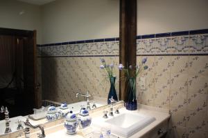 A bathroom at Casa Rural Mendoza