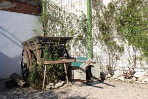 A garden outside Casa Rural Mendoza