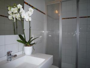 Łazienka w obiekcie Appartement Bergkristall