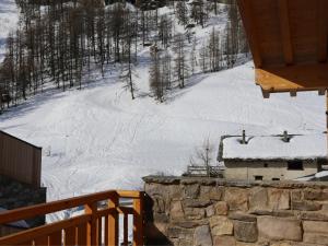 Chalet Monte Bianco v zimě