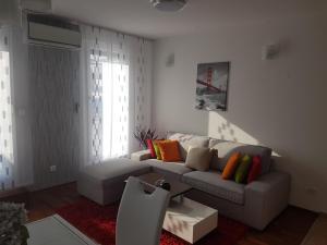 Posezení v ubytování Penthouse Znjan