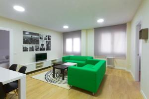 Posezení v ubytování Apartamento Plazalema