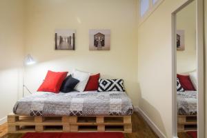 Кровать или кровати в номере Apartamento Urgul