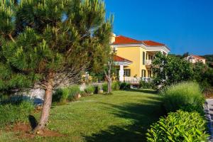 Vonkajšia záhrada v ubytovaní Villa Mirela