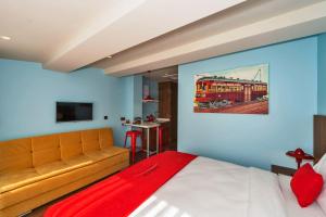 Postel nebo postele na pokoji v ubytování Taksim Istanbul Nis Hotel - Istiklal Street