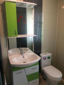 トゥアプセにあるSolnechnyjのバスルーム(洗面台、トイレ付)