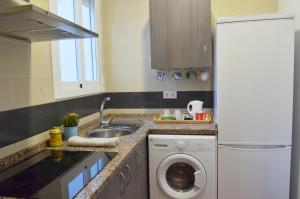 Kuchyňa alebo kuchynka v ubytovaní Apartamento San Jacinto