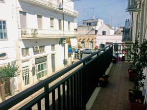 Balkón nebo terasa v ubytování Federicocasa