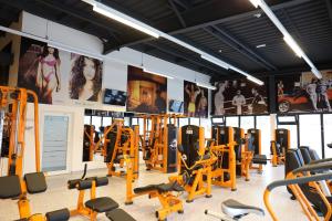 Fitness centrum a/nebo fitness zařízení v ubytování Lifestyle Hotel Leithana