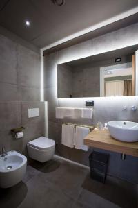 Koupelna v ubytování Hotel Silla