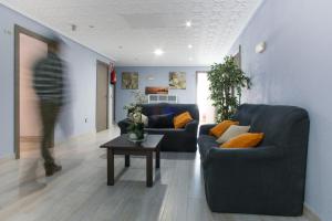 Posezení v ubytování Hostal Pardo