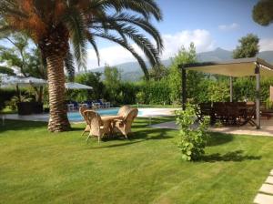 En have udenfor Villa Oasis