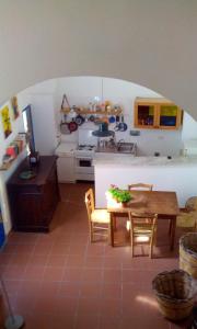 Casa Paola tesisinde mutfak veya mini mutfak