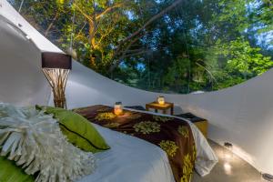Zahrada ubytování Bubble Lodge Bois Chéri Plantation + 37 fotografií
