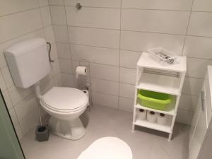 Koupelna v ubytování Apartment Estera