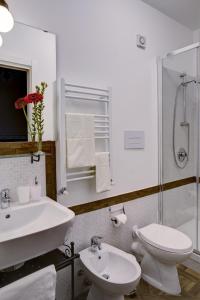 Koupelna v ubytování Demetra Rooms