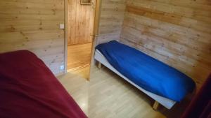 Katil atau katil-katil dalam bilik di Erpsstadir Cottage